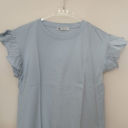 Zara T-shirt, blue, size M