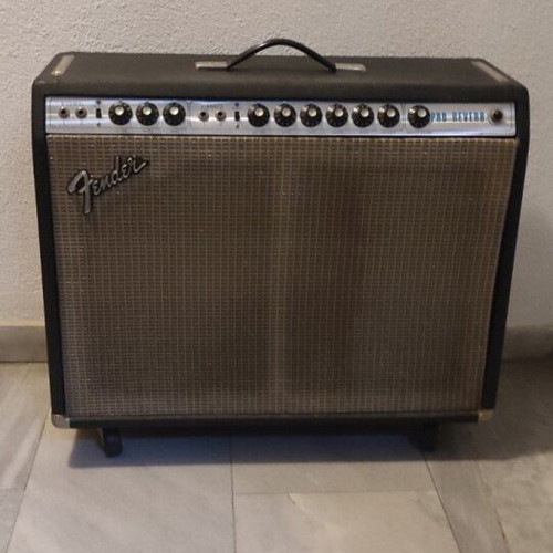 Fender Pro Reverb Vintage Guitar Amplifier used, handmade tube
