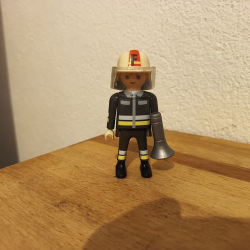 Playmobil Firefighter figure used