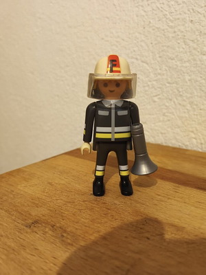 Playmobil Firefighter figure used