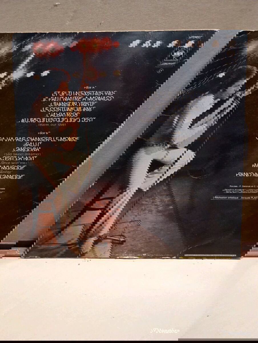 Joe Dassin LP μεταχειρισμένο, blues