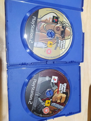 Grand Theft Auto San Andreas and Liberty City Stories PS2 new