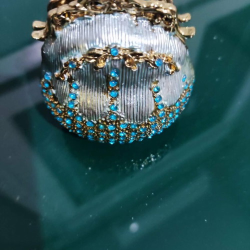 Small jewelry box with strass new