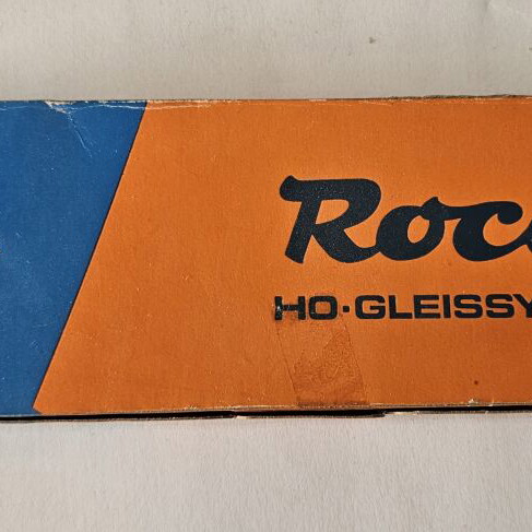 Vintage ROCO 42306 H0 track switch set with original box, like new