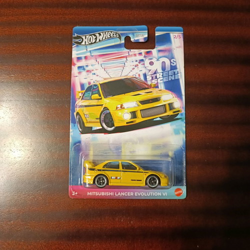 Hotwheels 2-pack 90s Street Scene Toyota Celica and Mitsubishi Lancer Evo VI new sealed