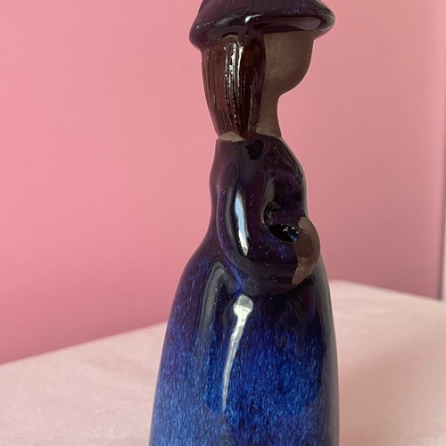 Vintage ceramic figure Blomsterflicka Elsi Bourelius for Jie Gantofta like new