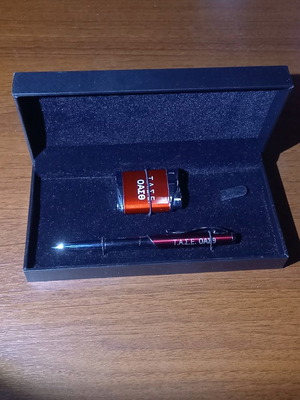Collectible OASTH velvet case with lighter and pen new