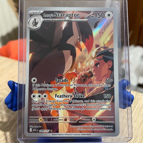 Pokemon Larry’s Staraptor ASC 249/217 near mint