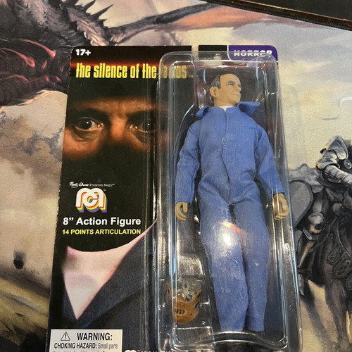 Mego 8" Hannibal Lecter action figure new, The Silence of the Lambs