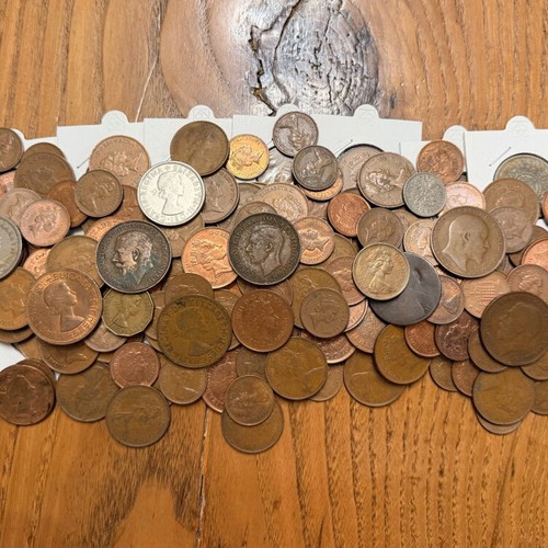 United Kingdom coins used, pack of 177 pieces
