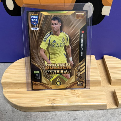 Ronaldo Golden Baller Panini Card new