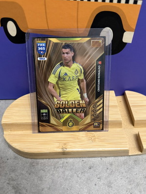 Ronaldo Golden Baller Panini Card new