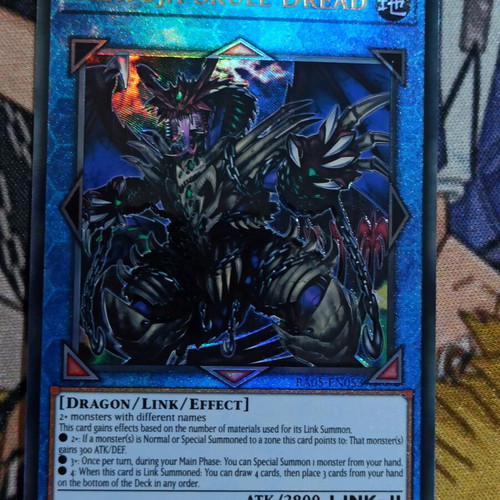 Saryuja Skull Dread Ultimate Rare Yu-Gi-Oh Effect Monster card like new