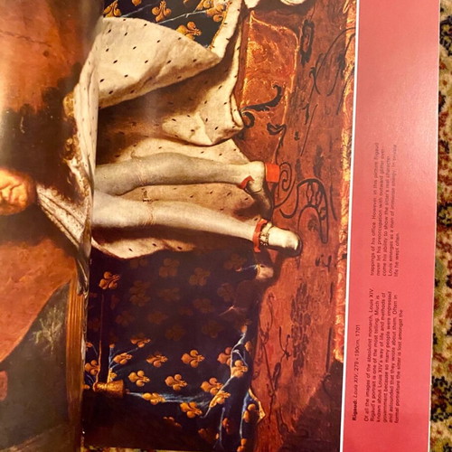 French Painting book used, English