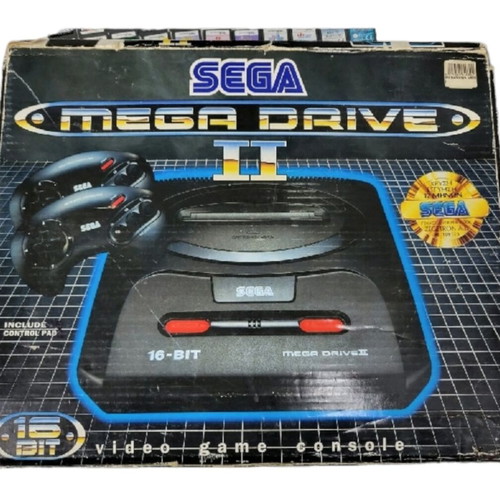 Sega Mega Drive II like new, complete in box with Zegetron gold warranty