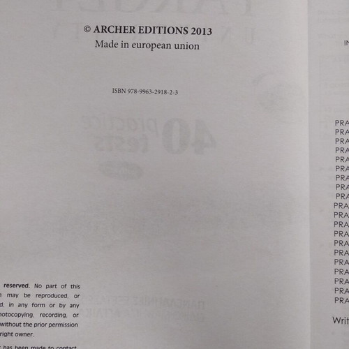 Target University English Special Subject Book like new