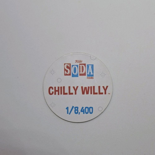 Chilly Willy Funko Pop Soda like new
