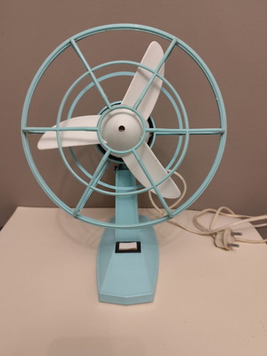 Ανεμιστήρας Thermoplastica Space Age μοντέλο TG64 vintage, σαν καινούργιο