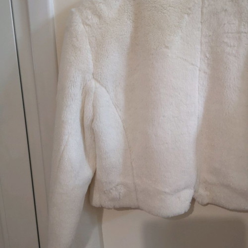 Angelo Psarros ecological fur new, white, size M