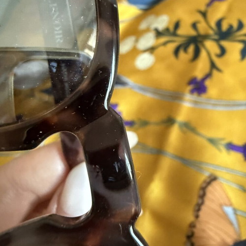 Wolfnoir sunglasses new, purple with mirror lenses