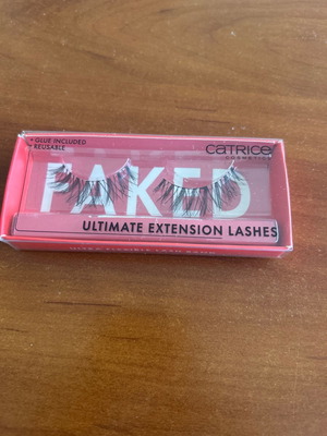 Catrice false eyelashes with glue reusable new