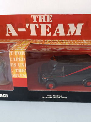 The A-Team Corgi 1/36 scale metal car with Mr T figure new