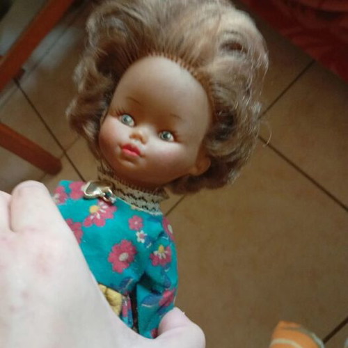 Collectible dolls from the 80s used, set of 3 pieces