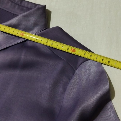 Shirt and pants set used, lilac color, ideal for height up to 1.60m