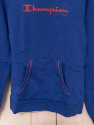 Champion hoodie for girl with hood, size 134 cm, purple