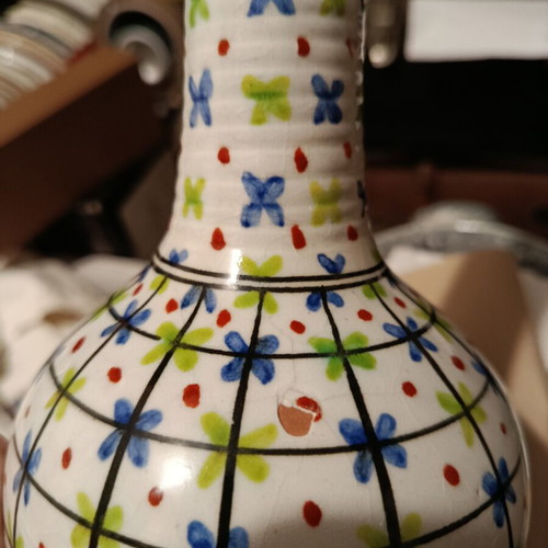 Ikaros ceramic vase like new, pre-1969, height 27 cm
