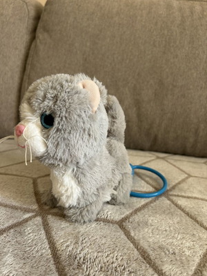 Kids cat toy with sound and walk, used