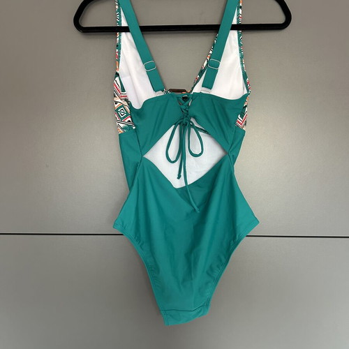One-piece swimsuit new, size 36, green