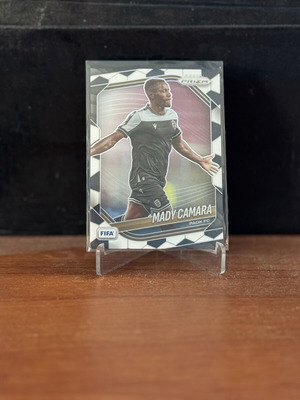 2025 Panini Prizm FIFA Mady Camara Soccer Card PAOK