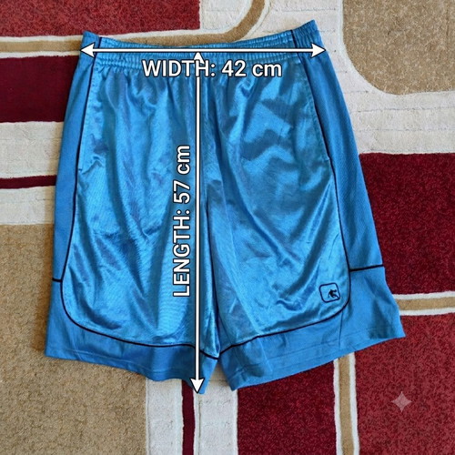 AND1 Basketball Shorts Light Blue Size L Used