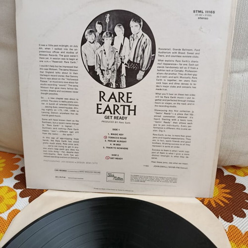 Get Ready Rare Earth vinyl LP album used, rock funk soul