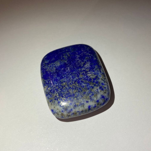 Lapis Lazuli rectangular cushion natural polished stone