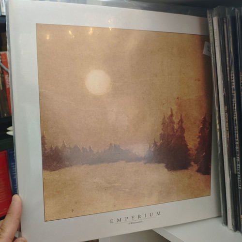 Empyrium A Wintersunset LP yellow transparent new metal