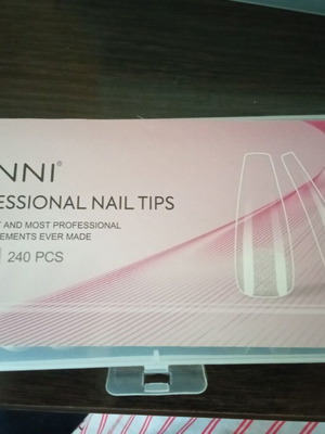 CANNI soft gel nail tips used