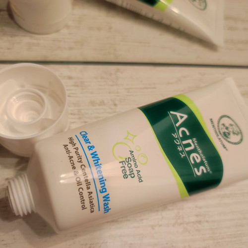 Acnes face wash new, soap-free for acne and oily skin