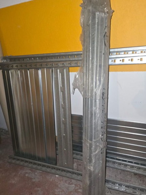 Aluminum "wardrobe"