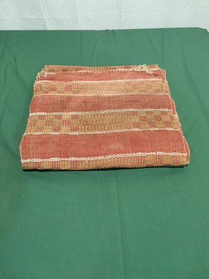 Woven stair runner used, vintage 1940