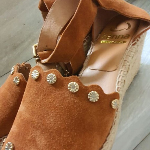 Kanna sandals new, genuine leather, size 37, brown