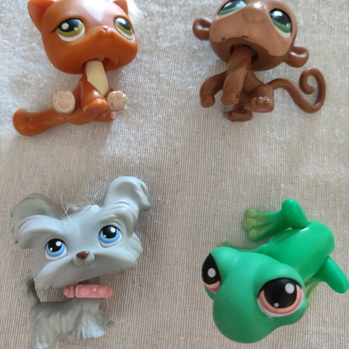 Littlest Pet Shop figures like new, set of 4