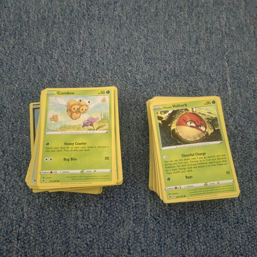 Pokemon cards like new, 170 authentic common and uncommon Astral Radiance