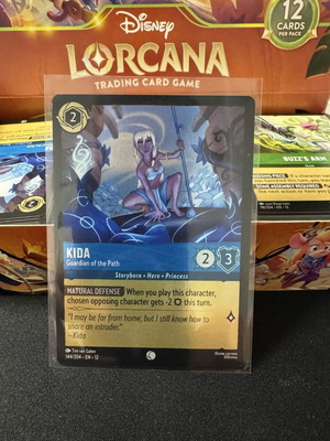 Disney Lorcana Kida Guardian of the Path κάρτα καινούργια
