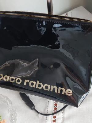 Νεσεσέρ Paco Rabanne μαύρο βινύλ σχεδόν αχρησιμοποίητο