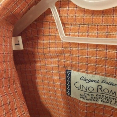Shirt like new, size L, orange