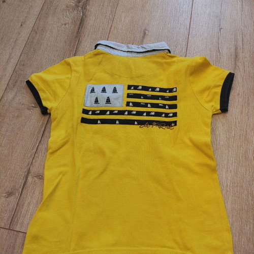 Mayoral boys' shirt like new, size 116 cm, yellow