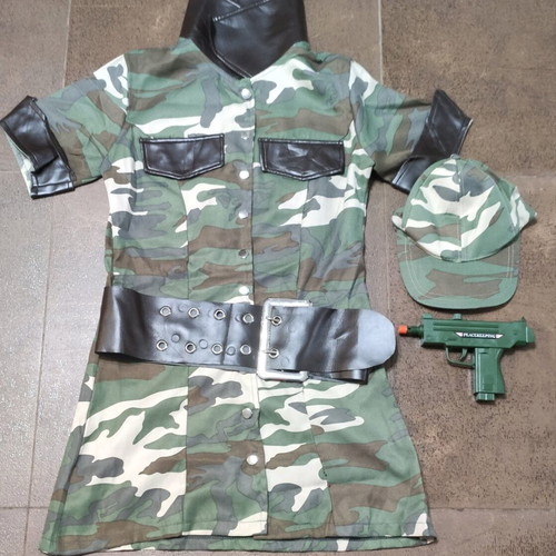 Carnival women's costume Soldier like new, one size