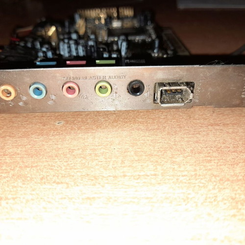 Sound card used